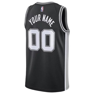 Mens San Antonio Spurs Icon Swingman Replica Custom Jersey