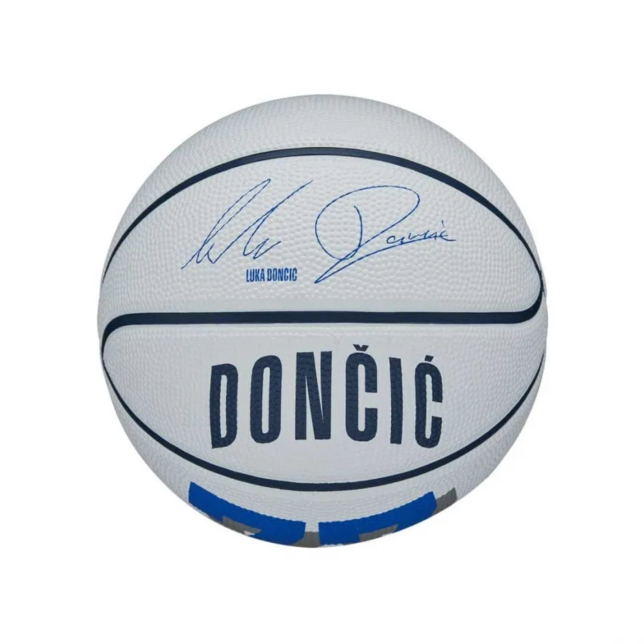 Luka Doncic Player Icon Mini Basketball