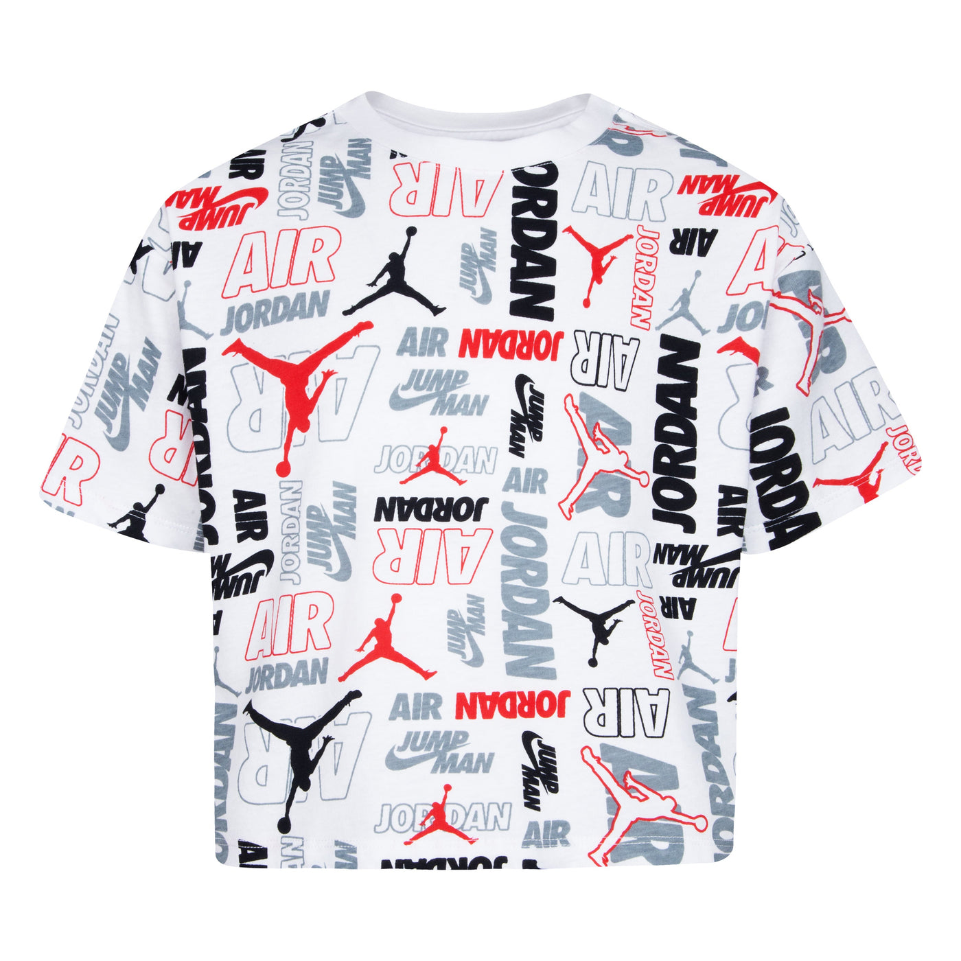 Junior Jordan Cool Stack All Over Print Short Sleeve T-Shirt