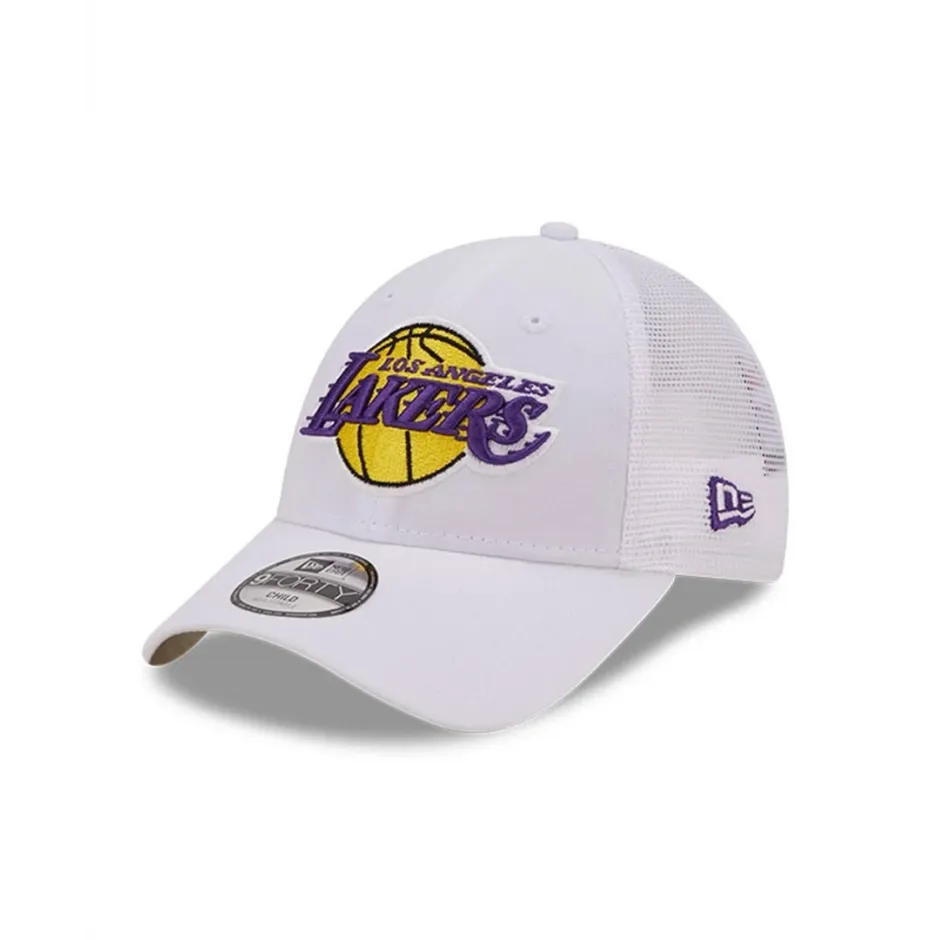 Unisex Lakers 9Forty Adjustable Trucker Cap