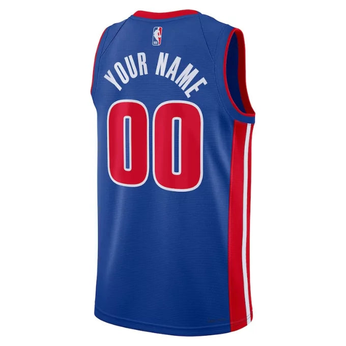 Mens Detroit Pistons Icon Swingman Replica Jersey