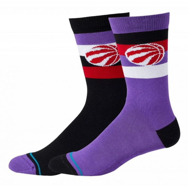 Toronto Raptors Set Of 2 Socks