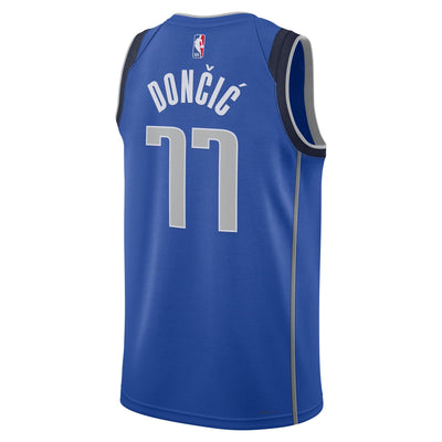 Kids Dallas Mavericks Luka Doncic Icon Replica Jersey