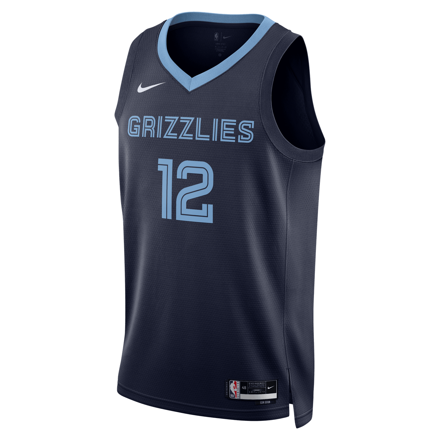 Mens Memphis Grizzlies JA Morant Icon SWNGMN Replica Jersey