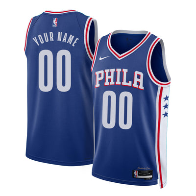 Philadelphia 76ers Swingman Icon Custom Jersey