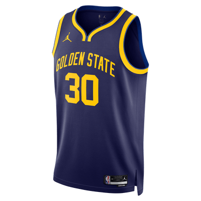 Mens Golden State Warriors Steph Curry Swingman Statement Replica Jersey