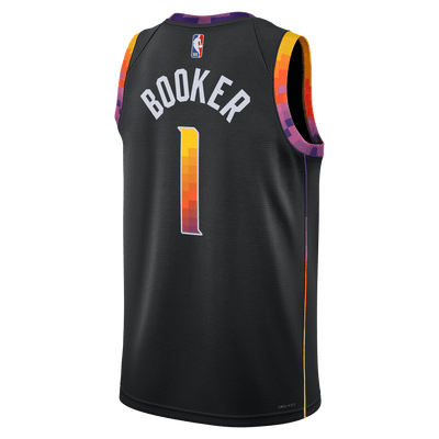 Mens Phoenix Suns Devin Booker Swngmn Stmnt Replica Jersey