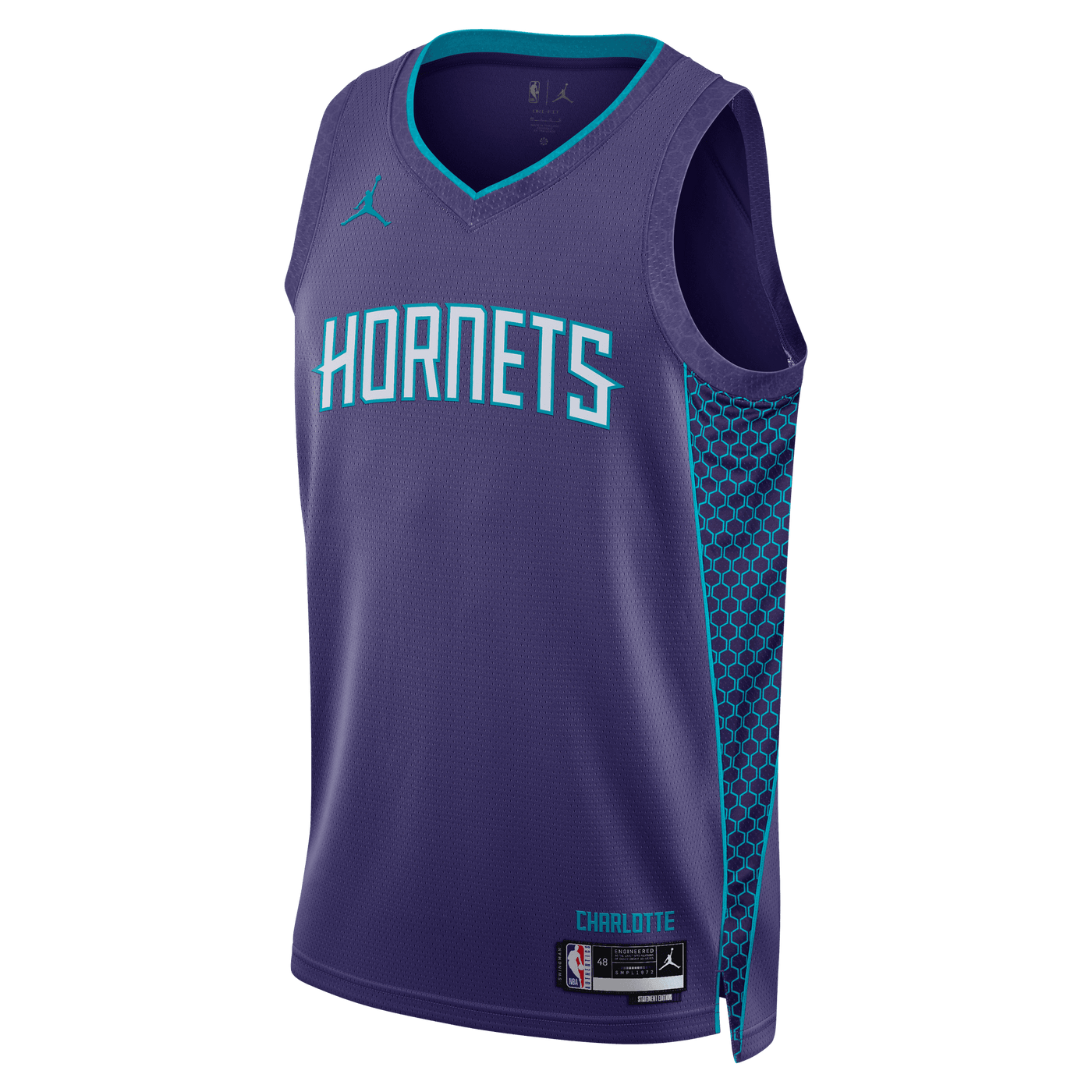 Mens Charlotte Hornets Swingman Statement Replica Custom Jersey