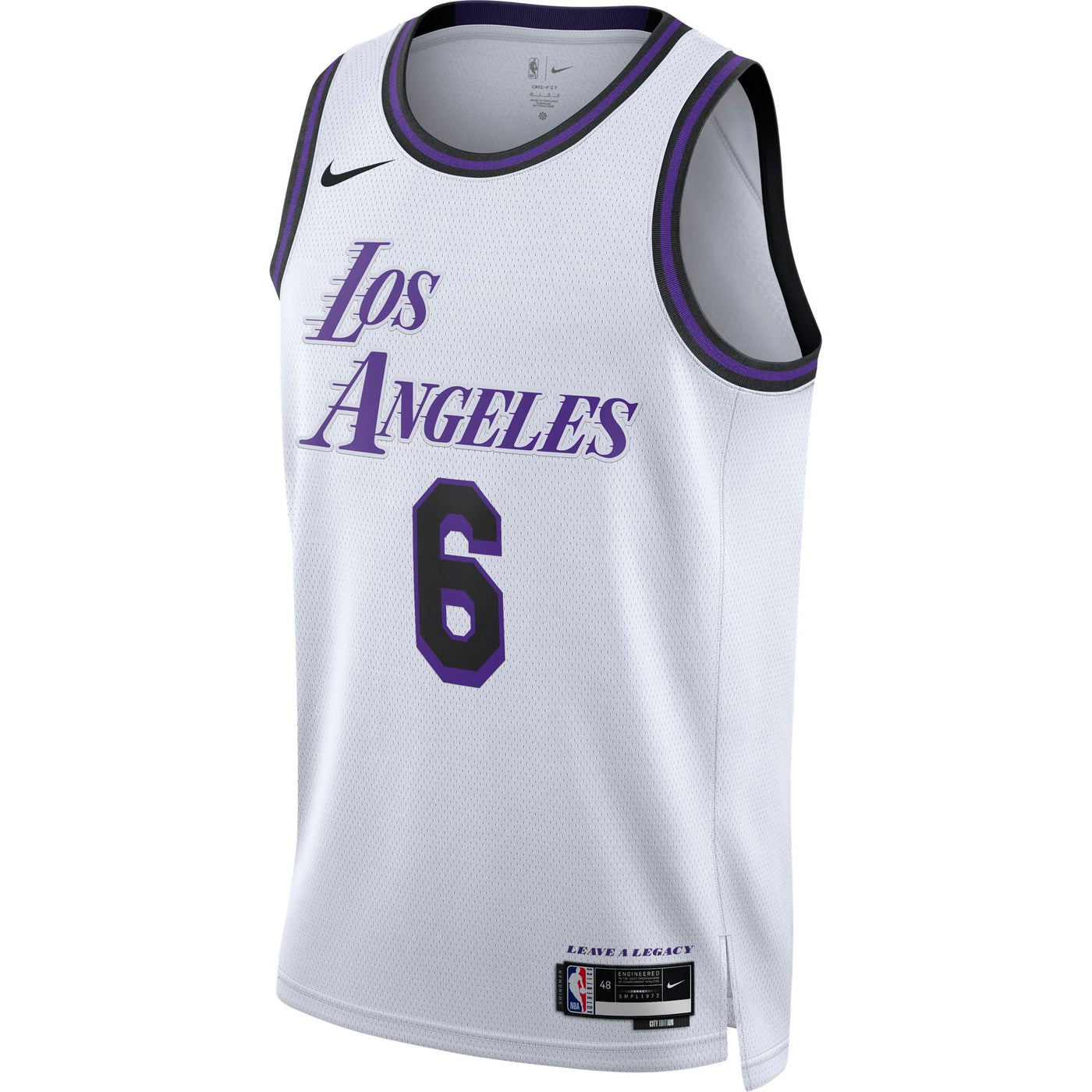 Mens Lebron Los Angeles Lakers Swingman City Edition Jersey