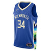 Mens Antetokounmpo Milwaukee Bucks Swingman City Edition Jersey