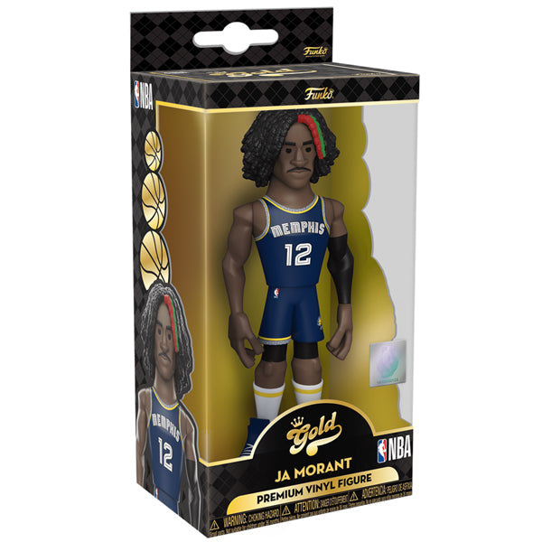 Gold 5" NBA: Memphis Grizzlies - Ja Morant (Home Uniform)