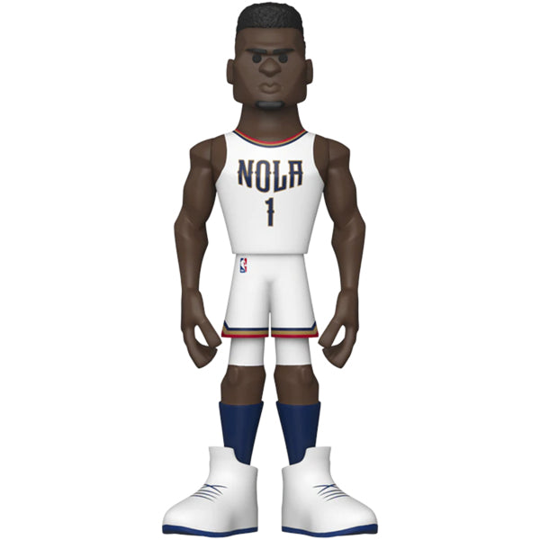 Gold 5" NBA: New Orleans Pelicans - Zion Williamson Figurine