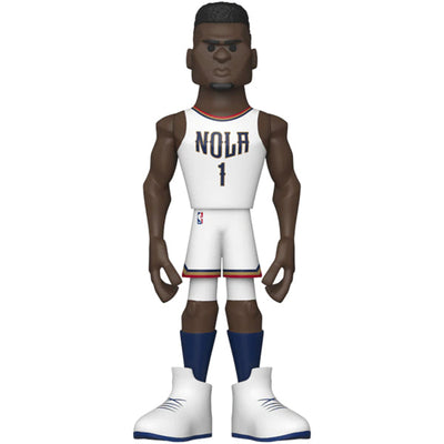 Gold 5" NBA: New Orleans Pelicans - Zion Williamson Figurine