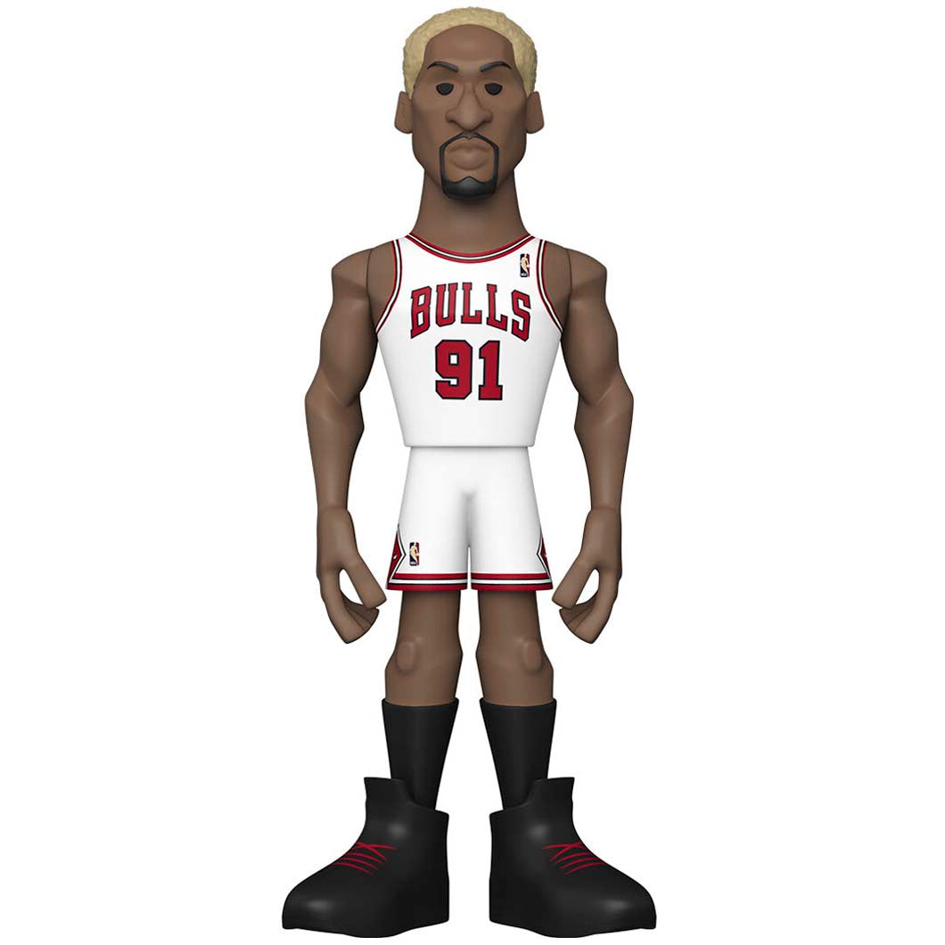 Gold 5" NBA: Chicago Bulls- Dennis Rodman Figurine