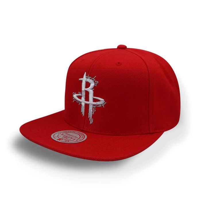 NBA Embroidery Glitch Snapback Rockets