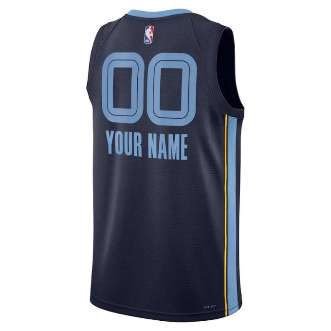 Memphis Grizzlies Swingman Icon Custom Jersey