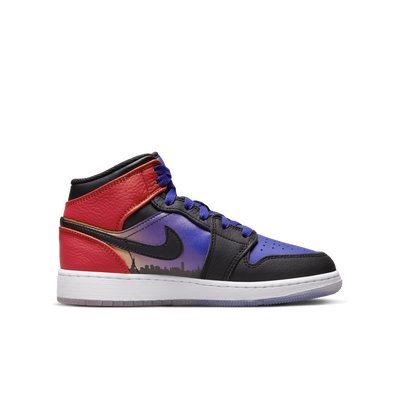 Boys Air Jordan 1 Mid SS Shoe