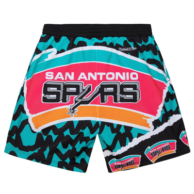 NBA Jumbotron 2.0 Sublimated Shorts San Antonio Spurs