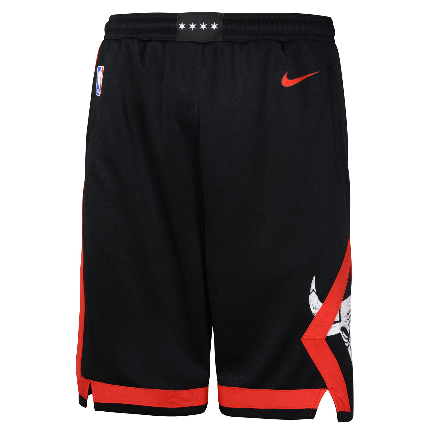 Boys Chicago Bulls City Edition Swingman Replica Shorts