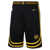 Boys Golden State Warriors City Edition Swingman Replica Shorts
