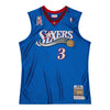 Mens Phila 76ers Allen Iverson 2001 Alt Replica Jersey