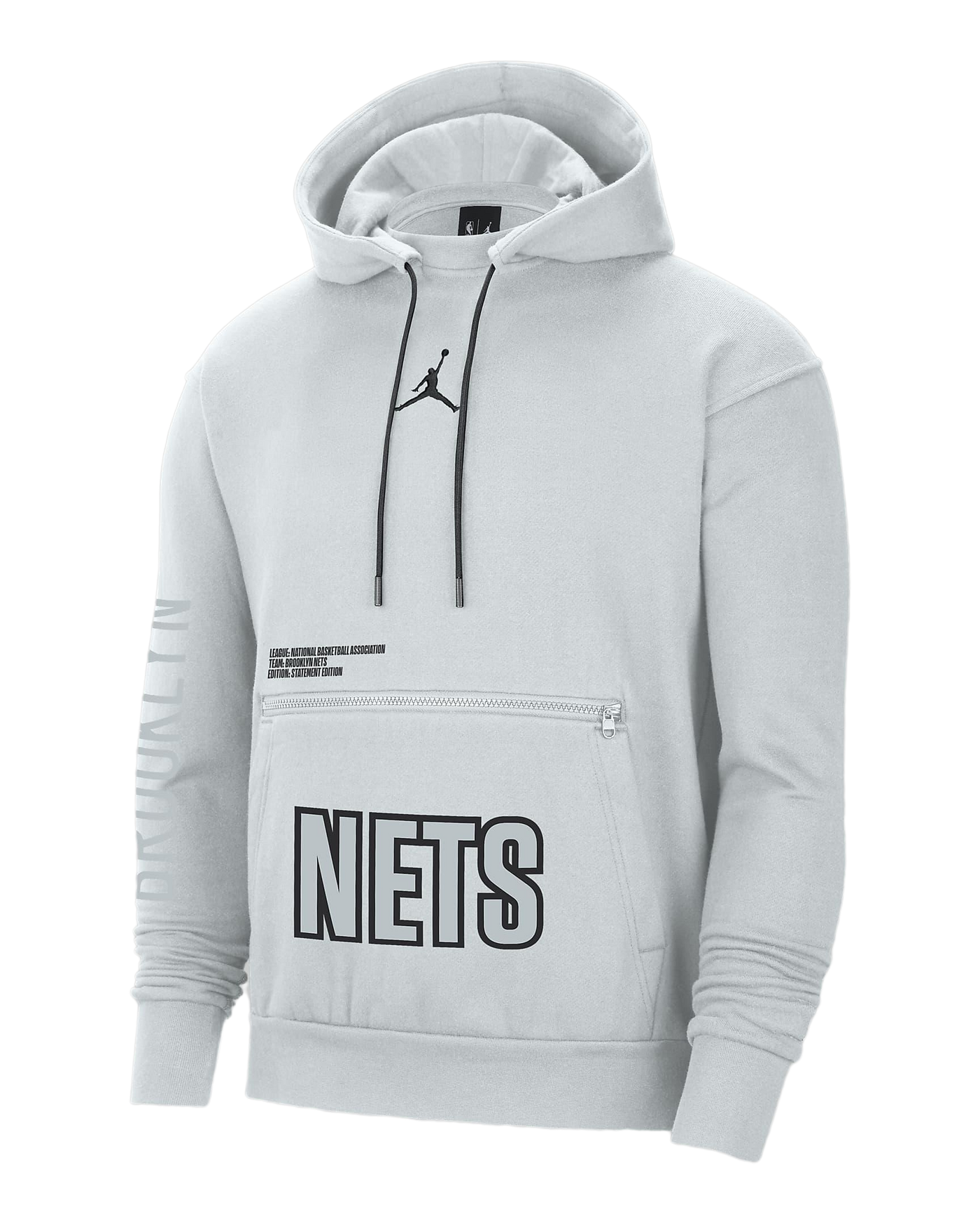 Mens Brooklyn Nets Fleece Hoodie