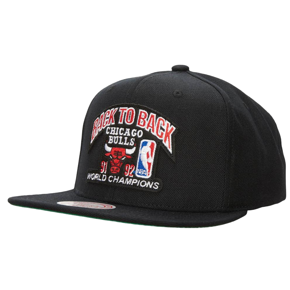 Chicago Bulls 91/92 Back To Back Champs Adjustable Cap