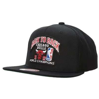 Chicago Bulls 91/92 Back To Back Champs Adjustable Cap