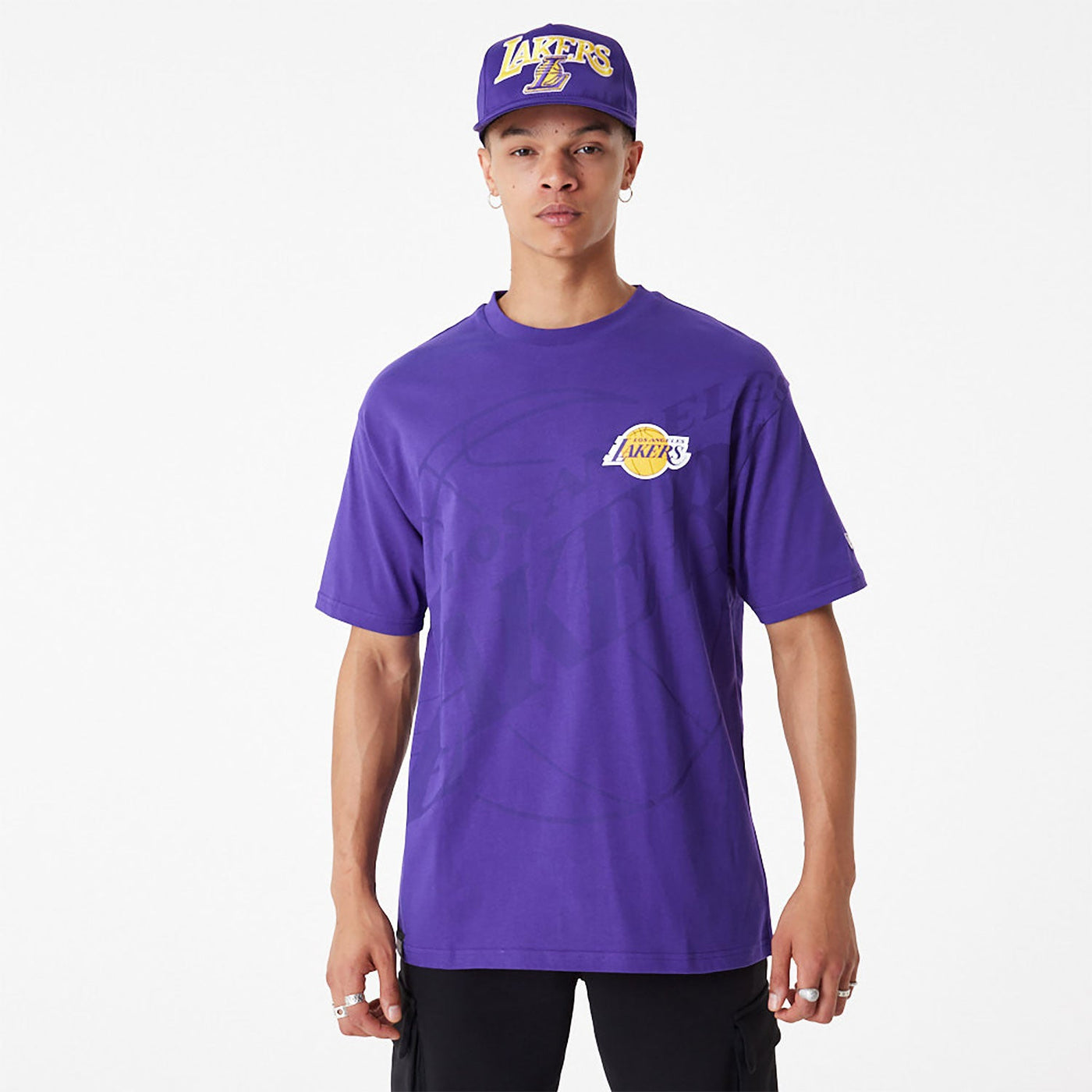 Mens Los Angeles Lakers NBA Logo T-Shirt