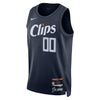 Boys Los Angeles Clippers City Edition Swingman Replica Custom Jersey
