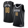 Boys Memphis Grizzlies City Edition Swingman Replica Custom Jersey