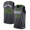 Mens Minnesota Timberwolves Swngmn Stmnt Replica Custom Jersey