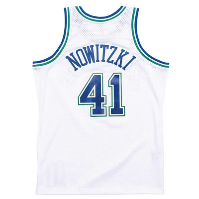 Mens Dallas Mavericks Dirk Nowitzki 1998 Replica Jersey