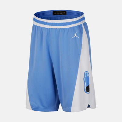 Mens UNC Michael Jordan Retro Road Limited Replica Shorts