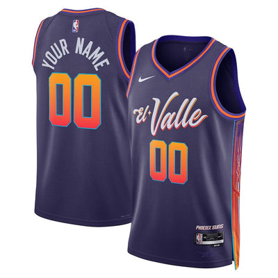 Boys Phoenix Suns City Edition Swingman Replica Custom Jersey