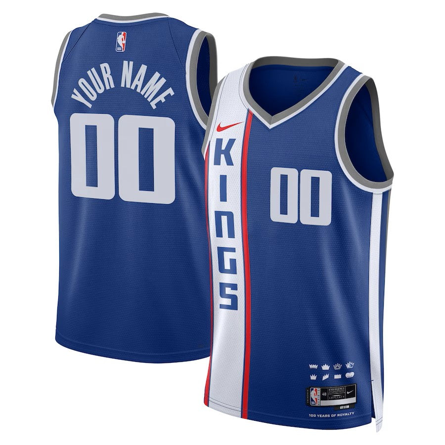 Boys Sacramento Kings City Edition Swingman Replica Custom Jersey