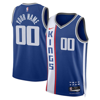 Boys Sacramento Kings City Edition Swingman Replica Custom Jersey