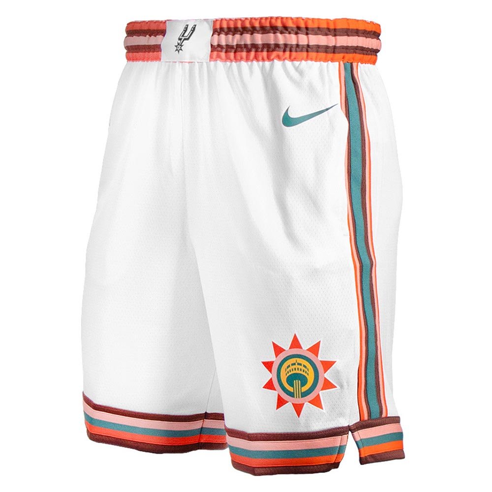 Mens San Antonio Spurs Swingman City Edition Replica Shorts