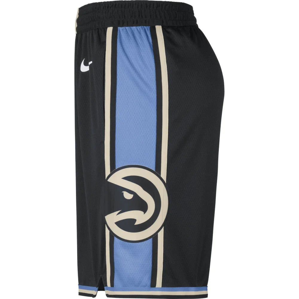 Mens Atlanta Hawks Swingman City Edition Replica Shorts