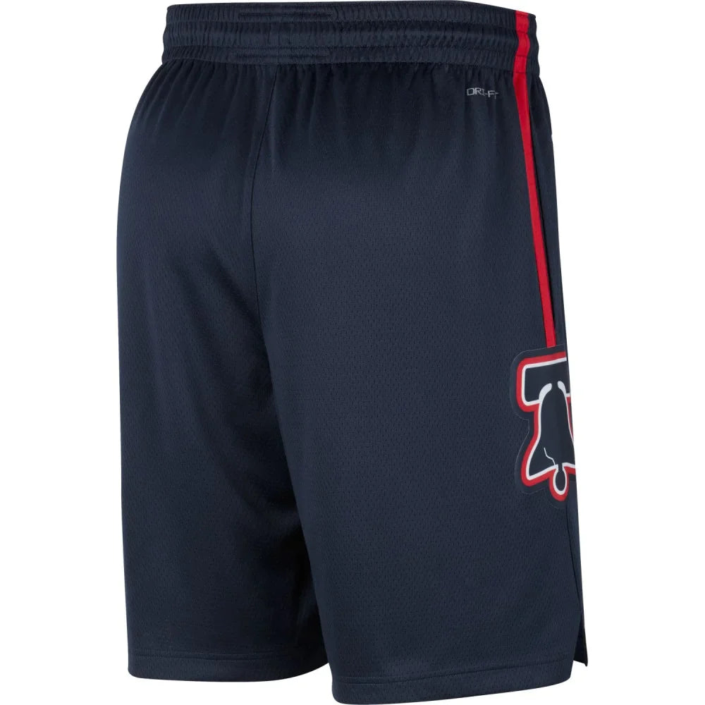 Mens Philadelphia 76ers Swingman City Edition Replica Shorts